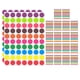 thumbnail image 1 of Etiquetas de codificación de color adhesivas de 1400 piezas pegatinas de etiqueta de puntos de punto pegatinas redondas de regalo, 1 of 5