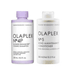 Olaplex No. 4P Blonde Enhancer Toning Shampoo and No. 5 Bond Maintenance Conditioner Set, 8.5 oz Each