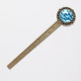 thumbnail image 2 of Cloud Book Lovers' Antique Bronze Lace Bookmark: a Stylish Book Accessory for Readers and Book Markers, 2 of 5