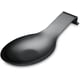 thumbnail image 1 of Soporte para cucharas, soporte para cucharas de acero inoxidable para estufa, soporte para utensilios de cocina para cucharones, pinzas, espátula, soporte para cucharas para estufa, color negro mate,, 1 of 5