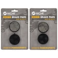 thumbnail image 1 of Niche Semi-Metallic Brake Pad Set for Yamaha Phazer II Snowmobile MK1002881, 1 of 9