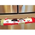 thumbnail image 2 of 3 Piece Festive Holiday Snowman Kitchen Appliance Handle Covers, 2 of 2