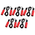 thumbnail image 4 of HLONK Sponge Handle Jump Rope Gym Skipping Jumping Ropes for Fitness Kids Student Red, 4 of 8