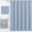 Fogblue-72"W x 72"L (Pack of 1), variant on Shower Curtain Fogblue 72"W x 72"L (Pack of 1) Bathroom Spa Hotel Style