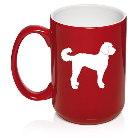 

Labradoodle Ceramic Coffee Mug Tea Cup Gift (15oz Red)
