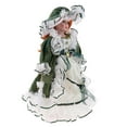 thumbnail image 3 of 16inch Umbrella Porcelain Doll Style Figures Dollhouse People, 3 of 6