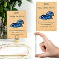thumbnail image 2 of Horse New Year Ornament 2026, 2D Acrylic Horse Ornament, Strength and New Beginning 2026 Year of the Horse with Card, Transparent Acrylic Decor for Home Office, Horse Gifts, 2 of 9