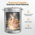 thumbnail image 3 of Zimtown 44qt Fryer Pot Turkey Pot Boil Pot Kit Stainless Steels, 3 of 7