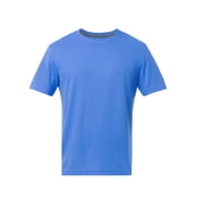 Athletic Works Men's and Big Men's Core Linear Mesh Active Short Sleeve Tee, Sizes S-3XL