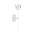 thumbnail image 3 of Trade Winds Primrose 1-Light LED Wall Sconce in White, 3 of 6