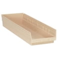 thumbnail image 3 of Quantum Storage Systems QSB114IV Economy Part Organizer Ivory Bins 24" L x 9" W x 4" H 6 Pack, 3 of 5