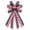 #2, variant on Large 4th of July Patriotic Wreath Bow American Flag Stars and Stripes Ribbon Bow Independence Day Decoration Red Blue Burlap Door Bow Indoor Outdoor Holiday Party Decor 53x29 cm