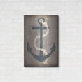 thumbnail image 3 of Luxe Metal Art 'Nautical Anchor Vertical Gray' by Ryan Fowler, Metal Wall Art, 24"x36", 3 of 9