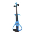thumbnail image 2 of MERIGLARE Electric Violin 4/4 Playing with Bag Professional Stage Performance 4 String Blue, 2 of 9
