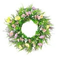 thumbnail image 5 of UV Resistant Artificial Flowers, Spring Wreath Wildflower Simulation Spring And Summer Wreath Home And Courtyard Decoration, 5 of 9