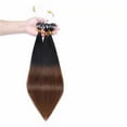 thumbnail image 2 of MY-LADY Ombre Micro Loop Ring 100% Remy Human Hair Extensions Thick Invisible Nano Beads Micro Link Hairpiece 50S 1G, 2 of 10