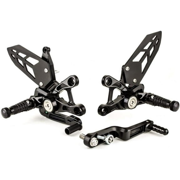 GILLES TOOLING MUE2 Rearset - Black - Suzuki MUE2-S01-B