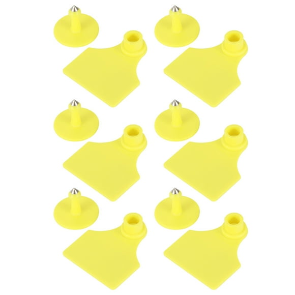 FLAMEEN Pig Ear Tag, Ear Tag, Blank Ear Tag, For Farm Sheep, Cattle