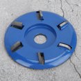 thumbnail image 1 of Wood Carving Disc, 6-Teeth Woodworking Tool, Wear Resistance For Polishing Softwood Arc Blade, 1 of 8