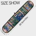 thumbnail image 3 of Yayeee Double Oven Mitt Kitchen Heat Resistant Baking 35" x7" Quilted Glove, Green Window, 3 of 6