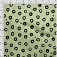 thumbnail image 4 of oneOone Cotton Flex Light Green Fabric Polka Diy Clothing Quilting Fabric Print Fabric By Yard 40 Inch Wide-HS, 4 of 6