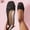 Black, variant on Ladies' Bowknot-Decorated Mesh Sheer-Colored Square-Toe Ballet Flat Shoes, Fashionable Casual Shoes for Weekend Shopping and Café Gatherings