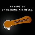 thumbnail image 2 of Duracell Hearing Aid Batteries with Easy-Fit Tab, Size 10, 8 Pack, 2 of 5