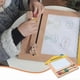 thumbnail image 3 of Magnetic Drawing Board Wooden Puzzle Toy for Kids Educational Jigsaw Playset, 3 of 5