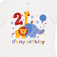 thumbnail image 4 of Inktastic Safari 2nd Birthday Boys or Girls Toddler T-Shirt, 4 of 5