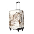 thumbnail image 2 of Easygdp Western Desert Cowboys Double-Sided Printed Elastic Suitcase Protective Cover,Invisible Zipper, Business Trip Luggage Cases,Washable And Resistant To Falling -X-Large, 2 of 9