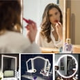 thumbnail image 4 of Fugacal Espejo de vanidad Tira de luces LED Tira de luces Espejo de maquillaje Tira de luces LED Tira de maquillaje Fugacal No se aplica, 4 of 6
