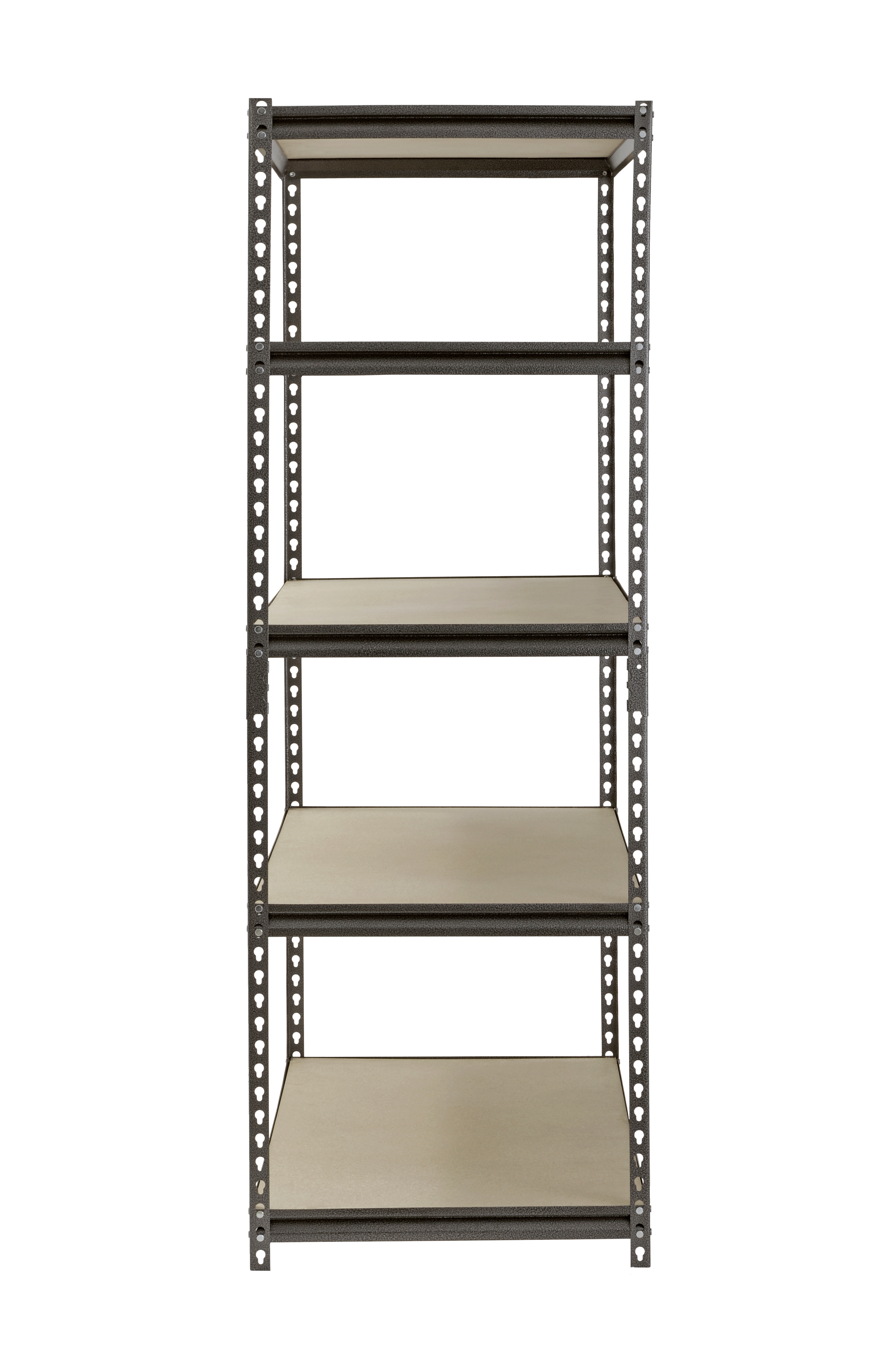 Muscle Rack 48"W x 24"D x 72"H 5-Tier Steel Shelving; 4,000 lb. Total Capacity; Silver - image 3 of 7