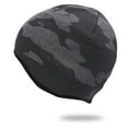 thumbnail image 2 of BKQCNKM Winter Hats for Men Beanies Hats Men Double-layer Cap Set Hat Camouflage Hat Ear Knit Cycling Marm Winter Sports Ski Woolen Baseball Caps Ski Hats for Men Black One Size, 2 of 3