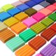thumbnail image 3 of Arcilla polimérica de bloque pequeño de 24 colores, kit de arcilla de color DIY con TFixol arcilla polimérica, 3 of 7