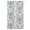 SteelBlue, variant on Sheer Curtains 63 Inch Length, Blue Tan Flower Semi Sheer Curtains Light Filtering Window Treatment, Abstract Vintage Ethnic Tribal Boho Privacy Voile Drapes for Living Room Bedroom 52x63 Inch