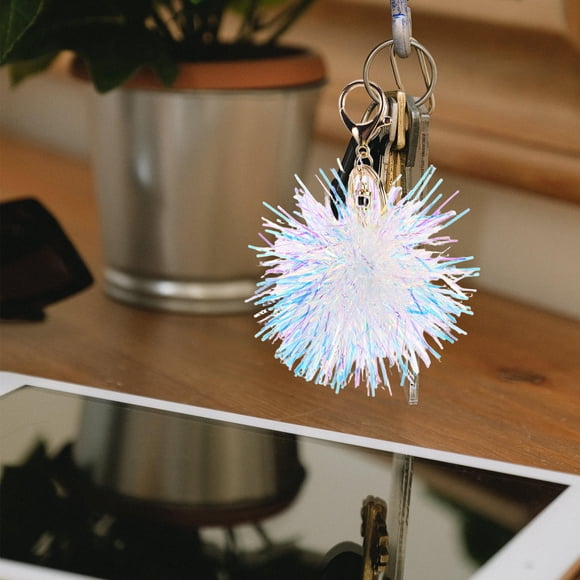 WASHWEPE Llavero Decorativo Con Pompón De Para Uso En O Llaves
