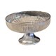 thumbnail image 1 of Frutero con pedestal, frutero para servir, multifuncional, moderno, decorativo, para cocina, aperitivos, para casa, granja, fiesta, color gris, 1 of 8