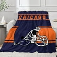 thumbnail image 6 of Football Team Color Blanket Gifts for Men Women, Throw Blanket 60x50 Inches, Lightweight Warm Football Fans Fleece Blanket for Sofa Bed Couch Living Room Chair, 6 of 6