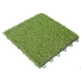 thumbnail image 1 of Qiilu Outdoor Lawn Mat 3cm Turf Plastic Grass Bottom Waterproof Grass Board Splice Board Lawn Artificial Rug Artificial Grass, 1 of 8