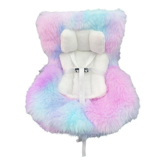 Doll Car Seat for 17cm Dolls with Vent Clip and Desktop Stand, Cute and Functional Car Ornament for 17cm Dolls,Doll Accessories