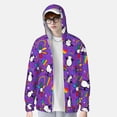 thumbnail image 2 of Balery Rainbow Lgbt Penguin Sudadera ligera de manga larga con capucha y protección solar UPF 50+ para hombre y mujer, ideal para pesca y running-XX-Large, 2 of 7