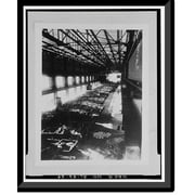 Historic Framed Print, United States Nitrate Plant No. 2, Reservation Road, Muscle Shoals, Muscle Shoals, Colbert County, AL - 64, 17-7/8" x 21-7/8"