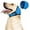 Blue, variant on Swimming Waterproof Dog Ear Caps, Calming Large Dog Ears Cover, Pet Shower Muffs for Ear Protection for Bath for Grooming (Blue, S (Head Circumference 10"-15"))