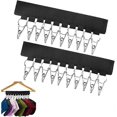 thumbnail image 2 of Travel Stainless Steel Collapsible Sock Organizer (black) 2 Pieces, 2 of 5