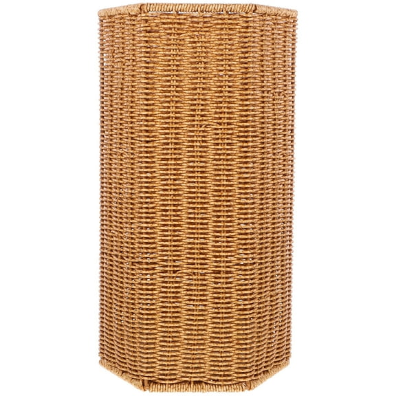 Raindrops Umbrella Storage Bucket Modern Holder Brown Outdoor Multiple