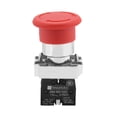 thumbnail image 4 of Botón De Interruptor De Parada De Emergencia, Señal Roja, 2 Uds., 22MM, XB5, 4 of 7