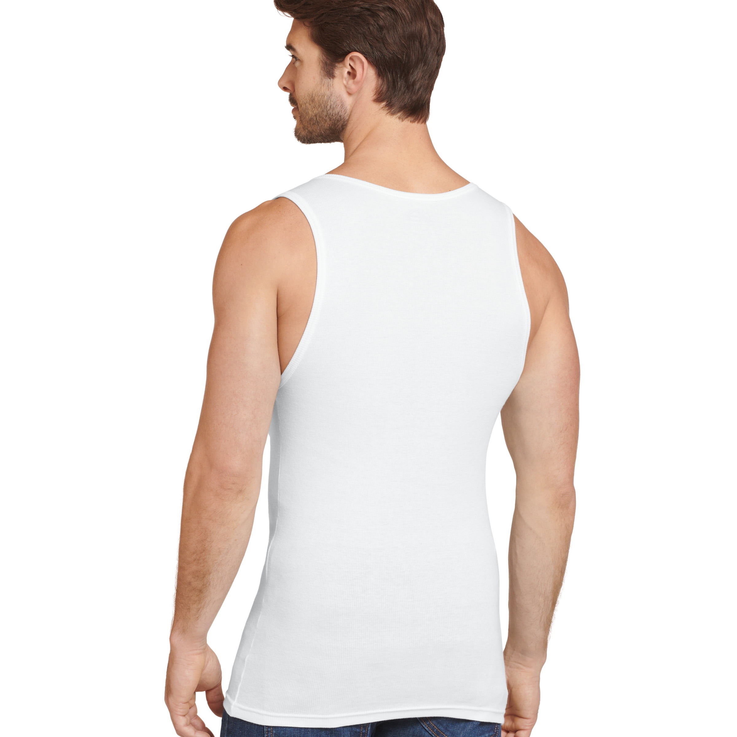 Jockey Men's Made in 100% Cotton Tank - 2 Pack
