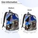 thumbnail image 2 of Balery Astronaut in Outer Space Mochila Clásica Impresa Básica para Viaje, Mochila Escolar Resistente al Agua, Mochila de Lona con Correas Ajustables-Small, 2 of 5