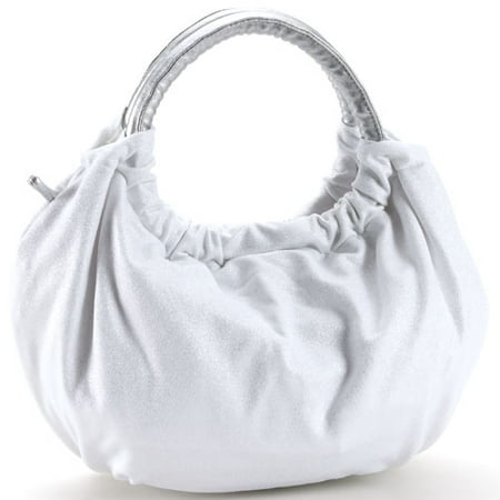 Girls' Glitter Mini Hobo Bag