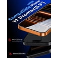 thumbnail image 2 of Protector de pantalla MAGIC JOHN para iPhone 17 Pro Max, 6.9 pulgadas, paquete de 2, 2 of 7